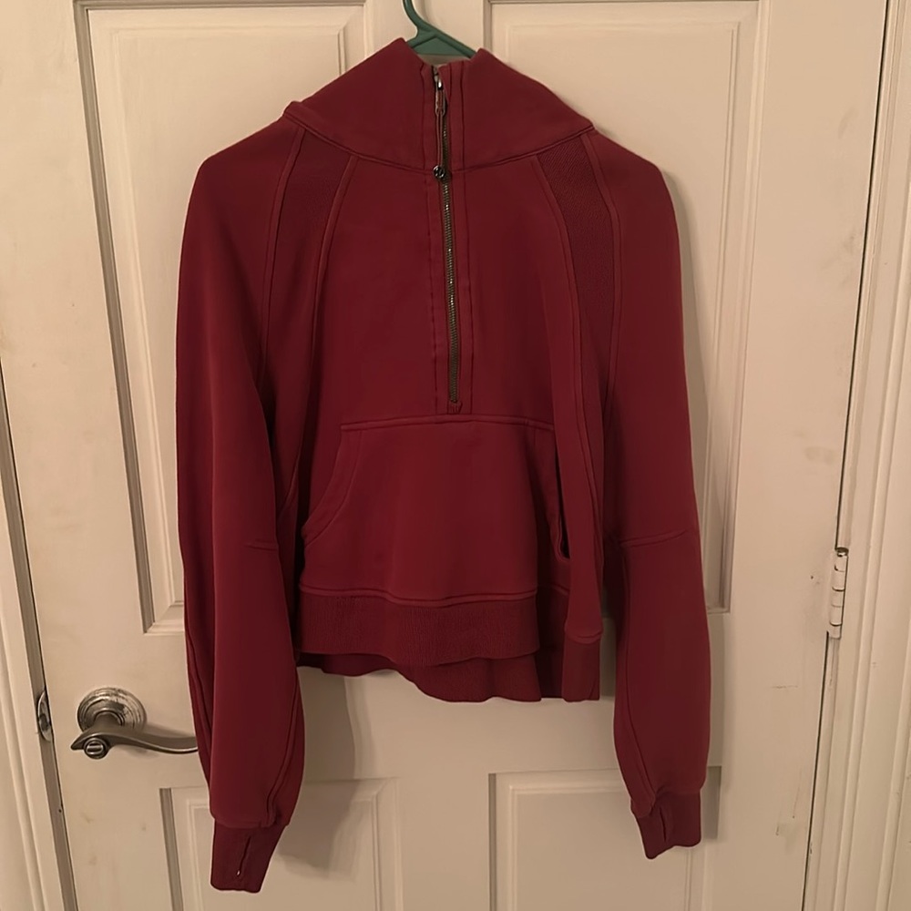 Lululemon half zip scuba